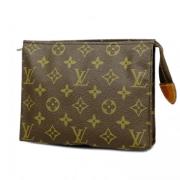 Louis Vuitton Vintage Pre-owned Canvas kuvertvskor Brown, Dam