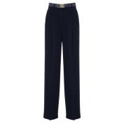 Max Mara Studio Neottia Elegant Klänning Blue, Dam