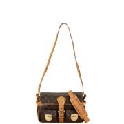 Louis Vuitton Vintage Pre-owned Canvas handvskor Brown, Dam