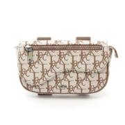 Dior Vintage Pre-owned Canvas dior-vskor Beige, Dam