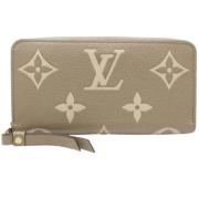 Louis Vuitton Vintage Pre-owned Laeder plnbcker Beige, Dam