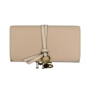 Chloé Pre-owned Pre-owned Laeder plnbcker Beige, Dam