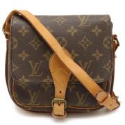 Louis Vuitton Vintage Pre-owned Canvas crossbodyvskor Brown, Dam