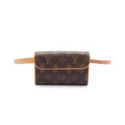 Louis Vuitton Vintage Pre-owned Canvas louis-vuitton-vskor Brown, Dam