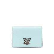 Louis Vuitton Vintage Pre-owned Laeder plnbcker Blue, Dam