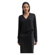 Ahlvar Gallery Alila silkesblus Black, Dam