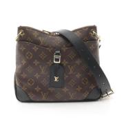 Louis Vuitton Vintage Pre-owned Canvas crossbodyvskor Brown, Dam