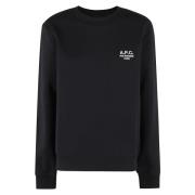 A.p.c. Madame Standard Sweatshirt Black, Dam