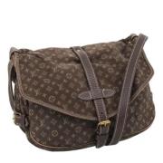 Louis Vuitton Vintage Pre-owned Canvas louis-vuitton-vskor Brown, Dam