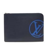 Louis Vuitton Vintage Pre-owned Laeder louis-vuitton-vskor Blue, Herr