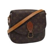 Louis Vuitton Vintage Pre-owned Canvas louis-vuitton-vskor Brown, Dam