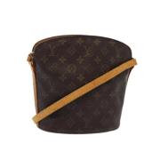 Louis Vuitton Vintage Pre-owned Canvas louis-vuitton-vskor Brown, Dam