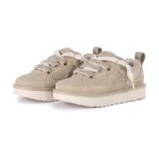 UGG Casual Comfort Sneaker med Velour och Canvas Mesh Beige, Dam