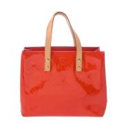 Louis Vuitton Vintage Pre-owned Tyg louis-vuitton-vskor Orange, Dam