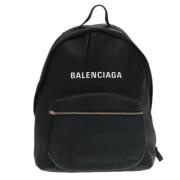 Balenciaga Vintage Pre-owned Laeder ryggsckar Black, Dam