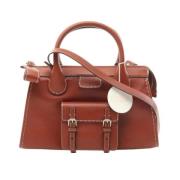 Chloé Pre-owned Pre-owned Laeder handvskor Brown, Dam