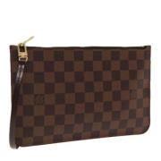 Louis Vuitton Vintage Pre-owned Canvas kuvertvskor Brown, Dam