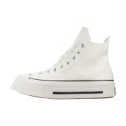 Converse Lyxiga Kvadratiska Sneakers White, Herr