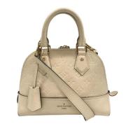 Louis Vuitton Vintage Pre-owned Laeder louis-vuitton-vskor White, Dam