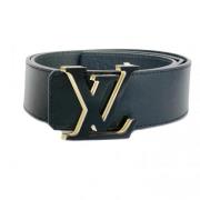 Louis Vuitton Vintage Pre-owned Tyg skrp Black, Herr