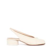 Maison Margiela Vita platta skor Beige, Dam