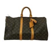 Louis Vuitton Vintage Pre-owned Canvas handvskor Brown, Dam