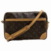 Louis Vuitton Vintage Pre-owned Canvas louis-vuitton-vskor Brown, Dam