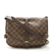 Louis Vuitton Vintage Pre-owned Canvas louis-vuitton-vskor Brown, Dam