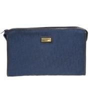 Dior Vintage Pre-owned Canvas dior-vskor Blue, Dam