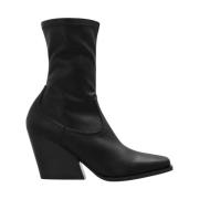 Stella McCartney Cowboy Stretch Stövlar Black, Dam