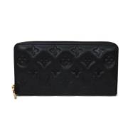 Louis Vuitton Vintage Pre-owned Laeder plnbcker Black, Dam