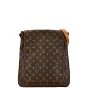 Louis Vuitton Vintage Pre-owned Canvas louis-vuitton-vskor Brown, Dam