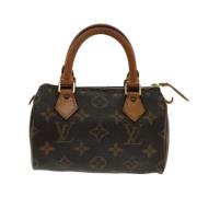 Louis Vuitton Vintage Pre-owned Canvas louis-vuitton-vskor Brown, Dam