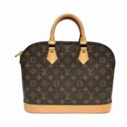 Louis Vuitton Vintage Pre-owned Canvas handvskor Brown, Dam