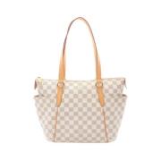 Louis Vuitton Vintage Pre-owned Canvas louis-vuitton-vskor White, Dam