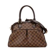 Louis Vuitton Vintage Pre-owned Canvas handvskor Brown, Dam