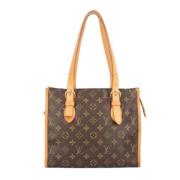 Louis Vuitton Vintage Pre-owned Canvas handvskor Brown, Dam