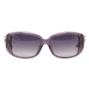 Dior Vintage Pre-owned Plast solglasgon Purple, Dam