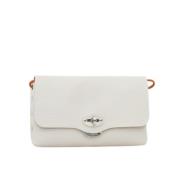 Zanellato Elegant Lettera Clutch Väska i Grå Gray, Dam