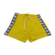 Dsquared2 Midi Boxer Briefs Yellow, Herr