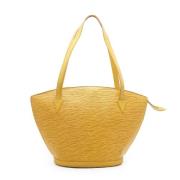 Louis Vuitton Vintage Pre-owned Laeder handvskor Yellow, Dam