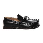 JW Anderson Svarta platta skor Black, Herr