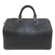 Louis Vuitton Vintage Pre-owned Laeder louis-vuitton-vskor Black, Dam