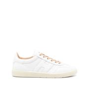 Hogan Vita Sneakers för en stilren look White, Dam