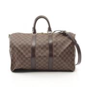 Louis Vuitton Vintage Pre-owned Canvas handvskor Brown, Dam