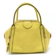 Louis Vuitton Vintage Pre-owned Laeder handvskor Yellow, Dam