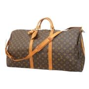 Louis Vuitton Vintage Pre-owned Canvas resvskor Brown, Dam