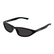 Balenciaga Bb0402S 001 Sunglasses Black, Dam