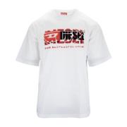 Diesel Herr T-shirt med ribbad krage White, Herr