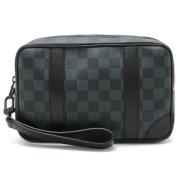 Louis Vuitton Vintage Pre-owned Canvas kuvertvskor Black, Dam